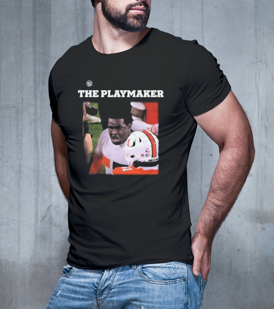 The Playmaker Michael Irvin Miami Hurricanes T-Shirt