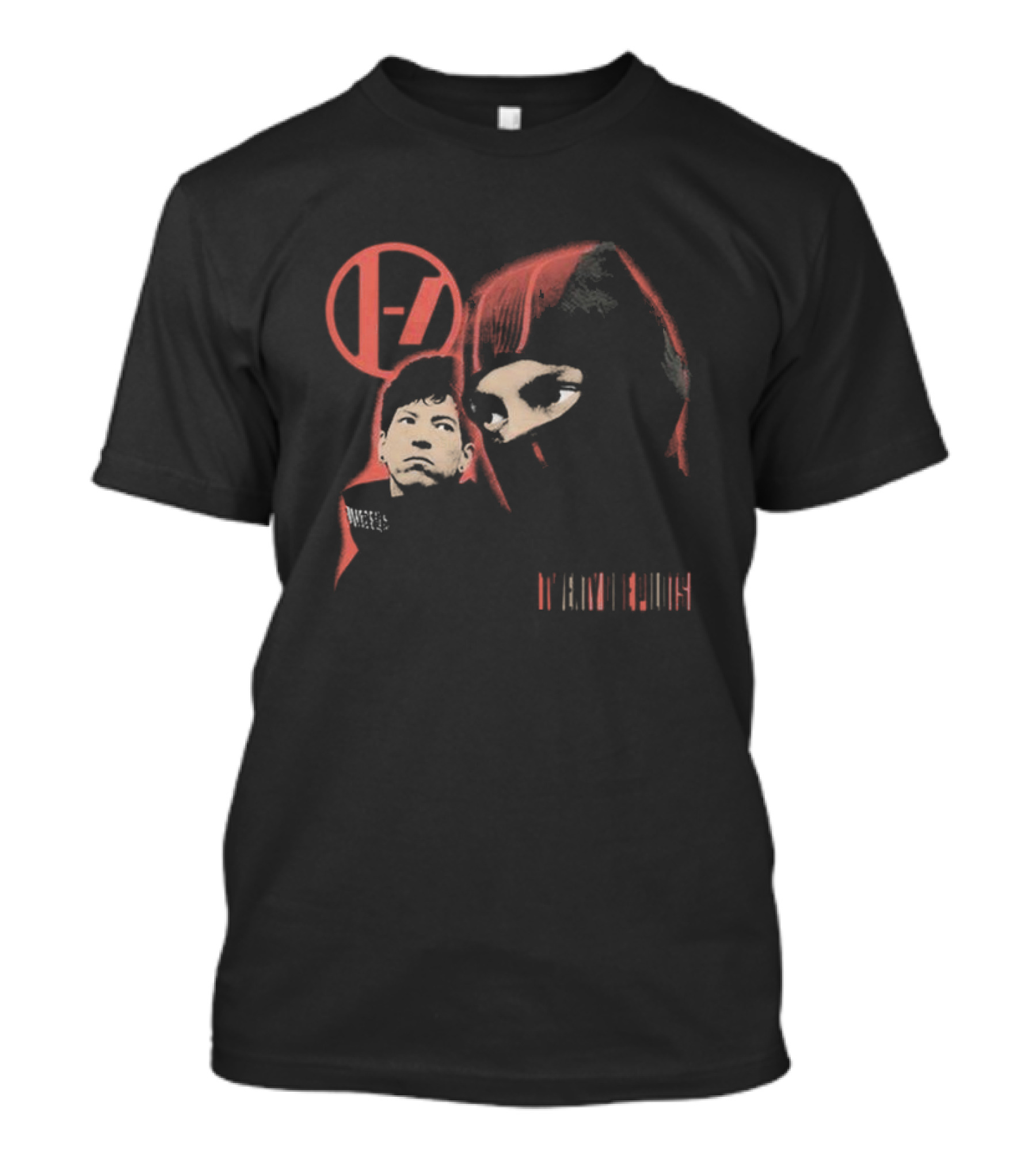 Twenty One Pilots Blurryface Era Red Glow T-Shirt