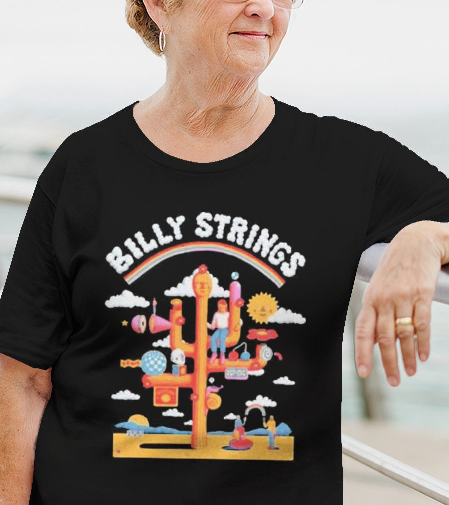 Billy Strings The Gathering Surreal Tree And Cloud Landscape T-Shirt