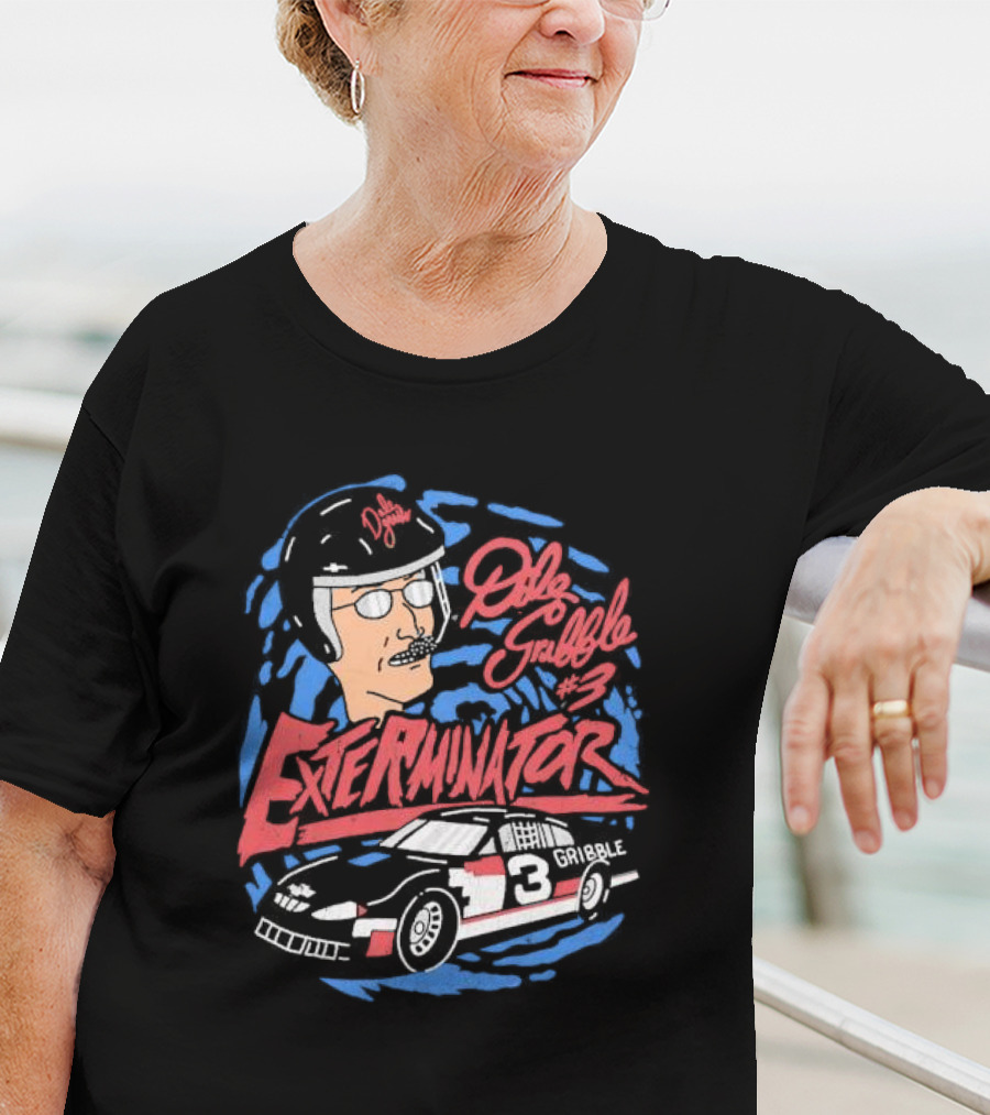 Dale Gribble Exterminator #3 Race Car Gribble T-Shirt