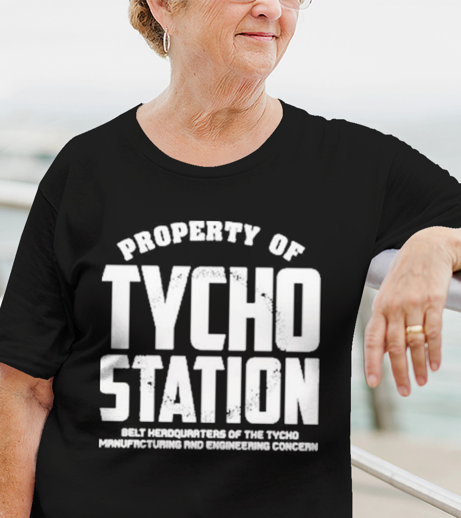 Property Of Tycho Station Belt Headquarters Tycho Manufacturing And Engineering Concern T-Shirt