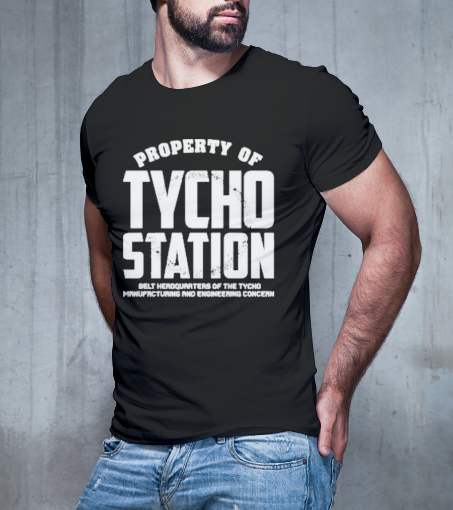 Property Of Tycho Station Belt Headquarters Tycho Manufacturing And Engineering Concern T-Shirt