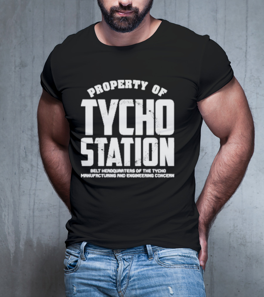 Property Of Tycho Station Belt Headquarters Tycho Manufacturing And Engineering Concern T-Shirt
