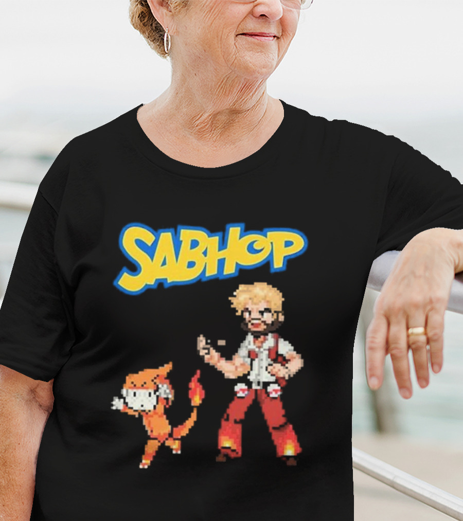 Sabino Sabhop Maestro Pokemon Charmeleon Retro Gaming T-Shirt