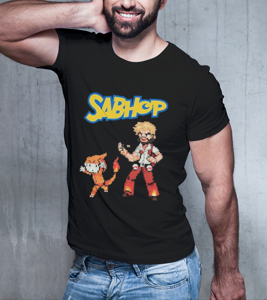 Sabino Sabhop Maestro Pokemon Charmeleon Retro Gaming T-Shirt