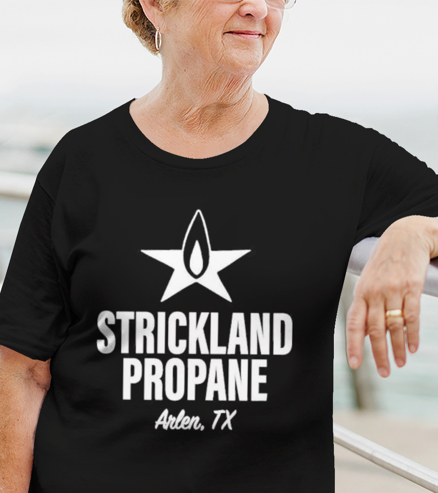 Strickland Propane Arlen TX Star Flame T-Shirt