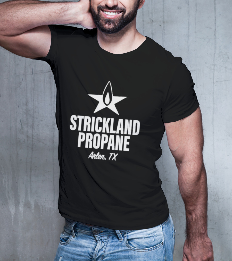 Strickland Propane Arlen TX Star Flame T-Shirt
