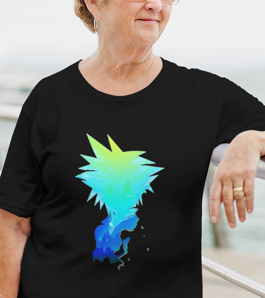 The Key Donnie Spiky Neon Profile T-Shirt