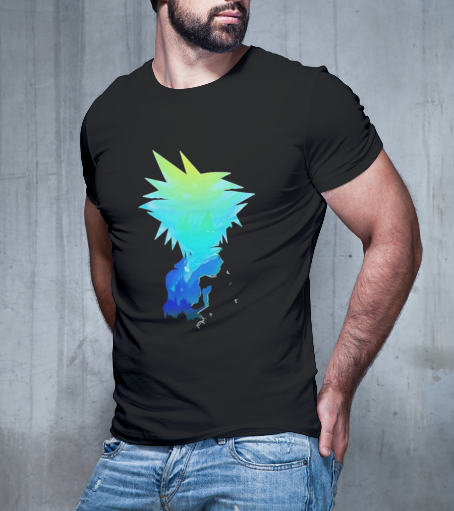 The Key Donnie Spiky Neon Profile T-Shirt