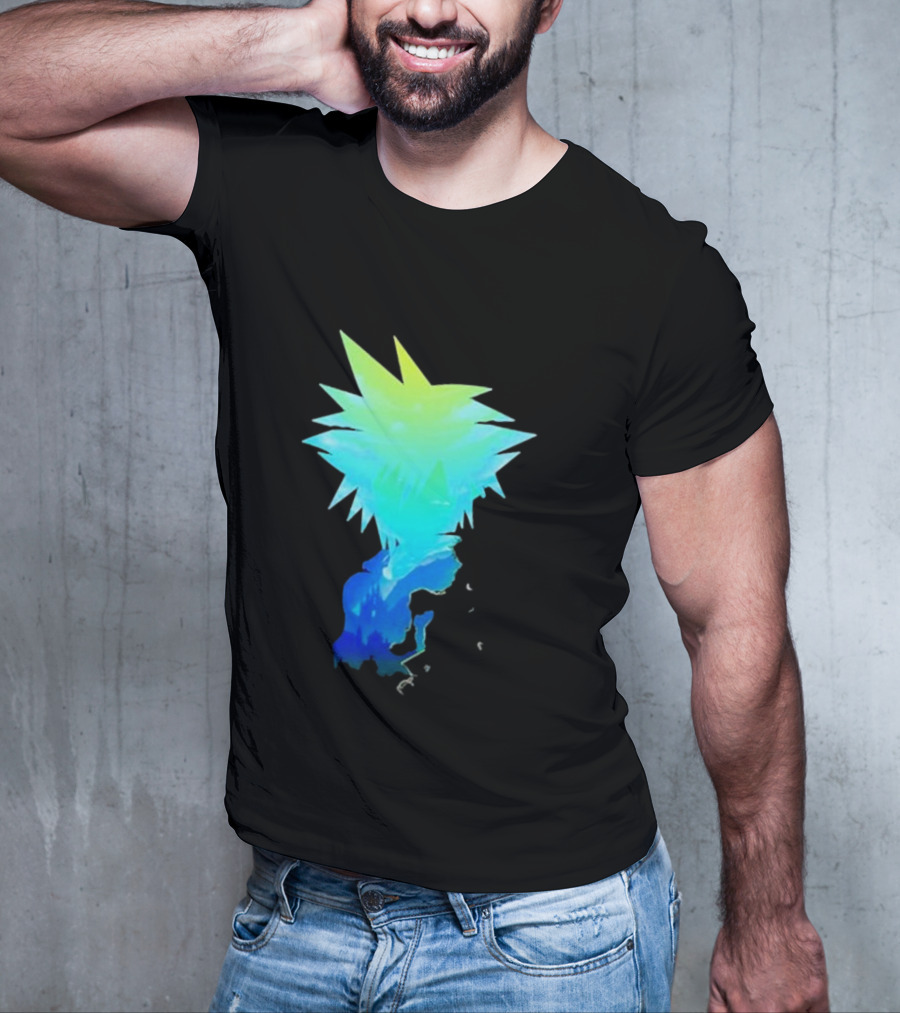 The Key Donnie Spiky Neon Profile T-Shirt