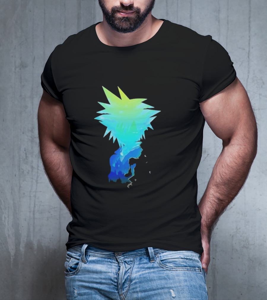 The Key Donnie Spiky Neon Profile T-Shirt