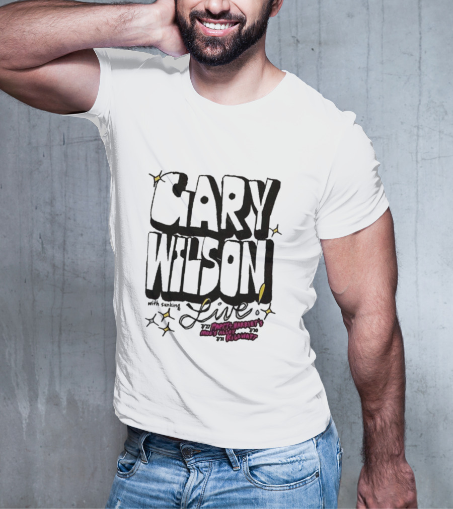 Gary Wilson Live With Sunking At Pappy Harriet’s Moe’s Alley The Kilowatt T-Shirt