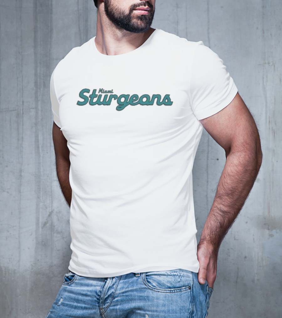 Old Jewish Men Miami Sturgeons T-Shirt