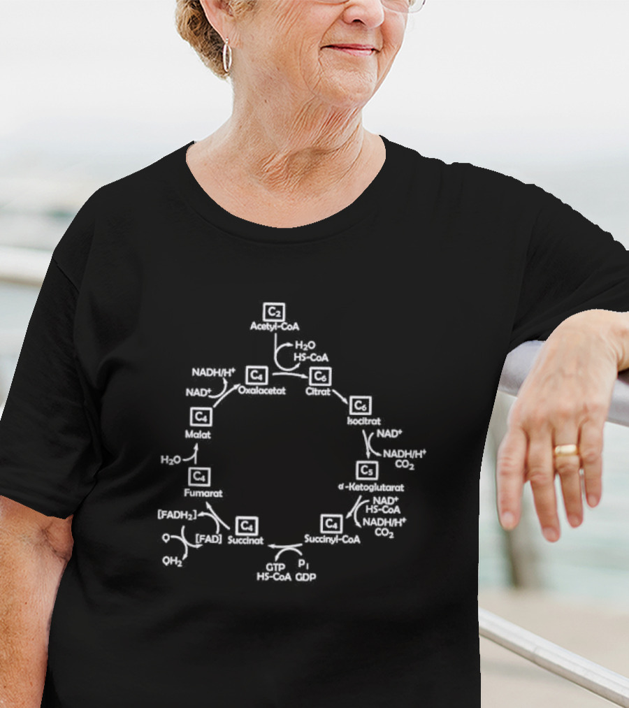 Biochemist Citric Acid Cycle Krebs Cycle Biology Biologist Biochemistry T-Shirt