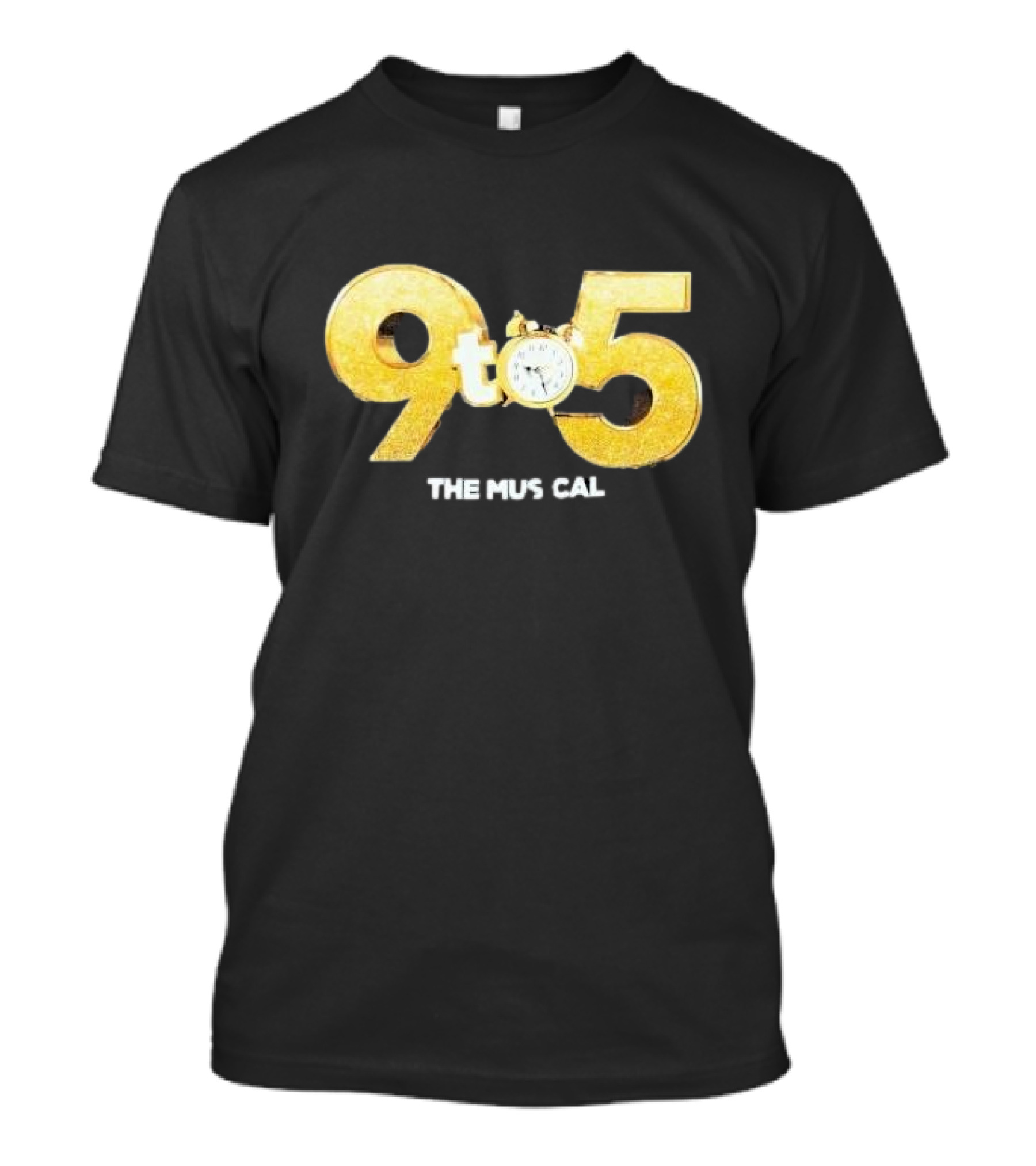 Dolly Parton 9 To 5 The Musical UK Clock T-Shirt