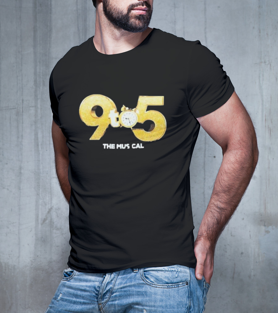 Dolly Parton 9 To 5 The Musical UK Clock T-Shirt