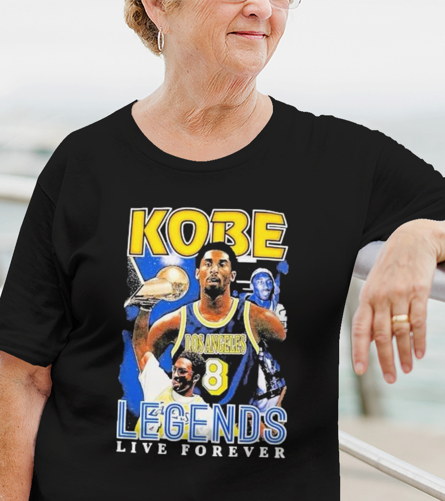 Kobe Los Angeles 8 Legends Live Forever T-Shirt
