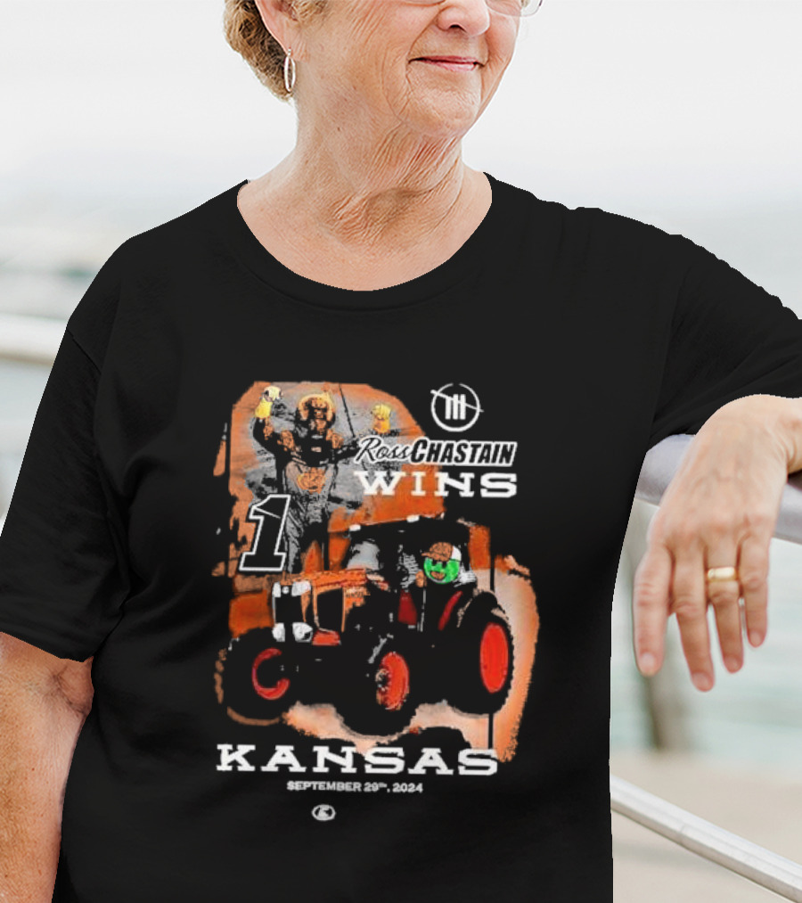 Ross Chastain Wins Kansas September 29 T-Shirt