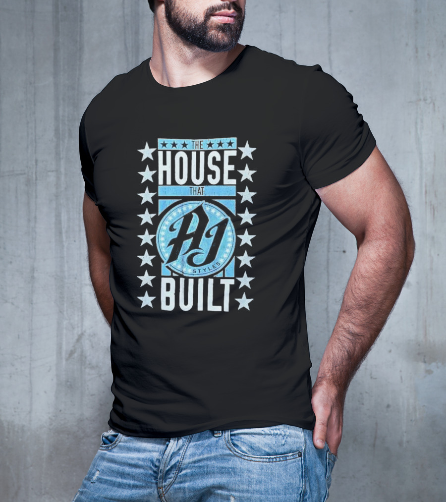 AJ Styles The House That AJ Styles Built T-Shirt