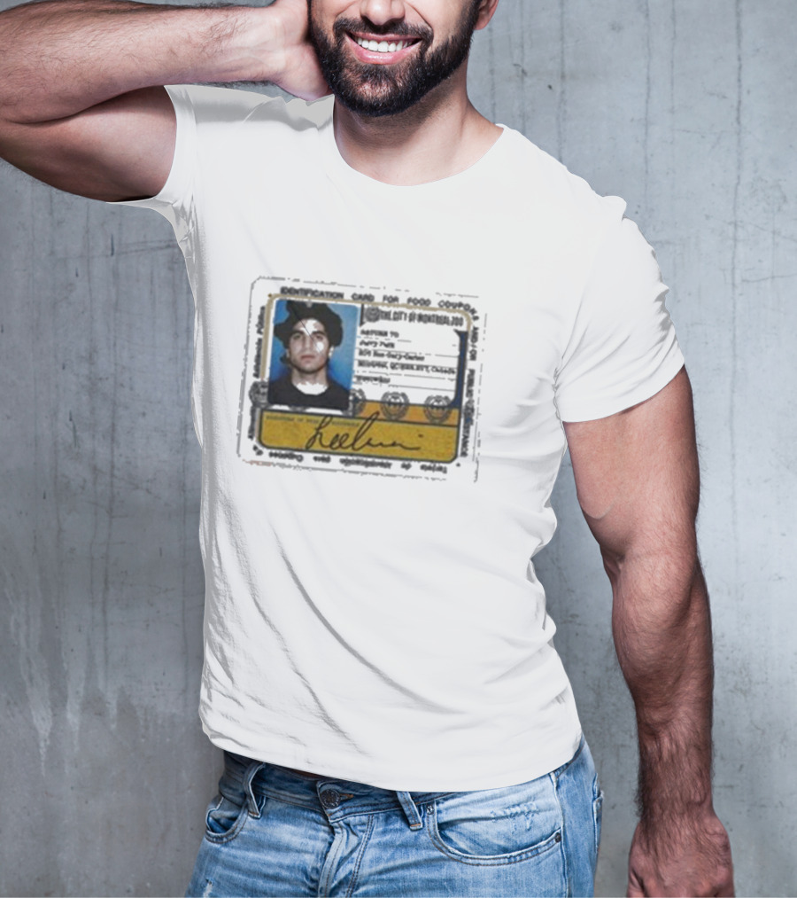 Ariel Helwani Ol Dirty Helwani Identification Card City Of Montreal 200 Identification Card For Food Coupons T-Shirt