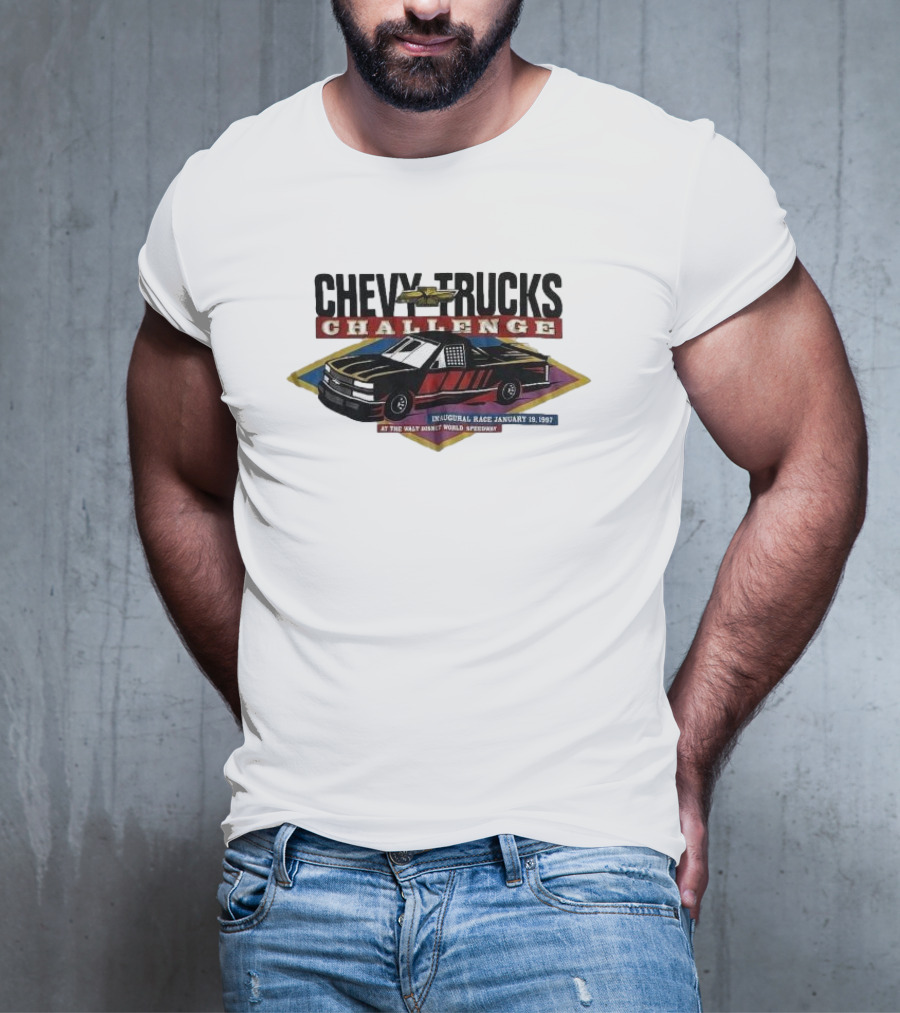 Chevy Trucks Challenge Inaugural Race January 19, 1997 At The Walt Disney World Speedway T-Shirt