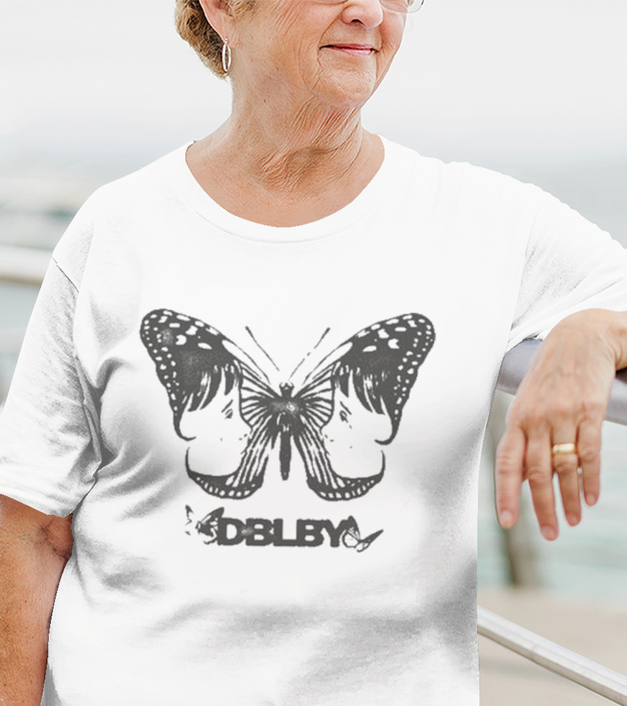 Jon Keith DBLBY Butterfly Faces T-Shirt