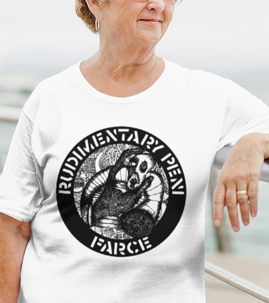 Rudimentary Peni Farce Album T-Shirt