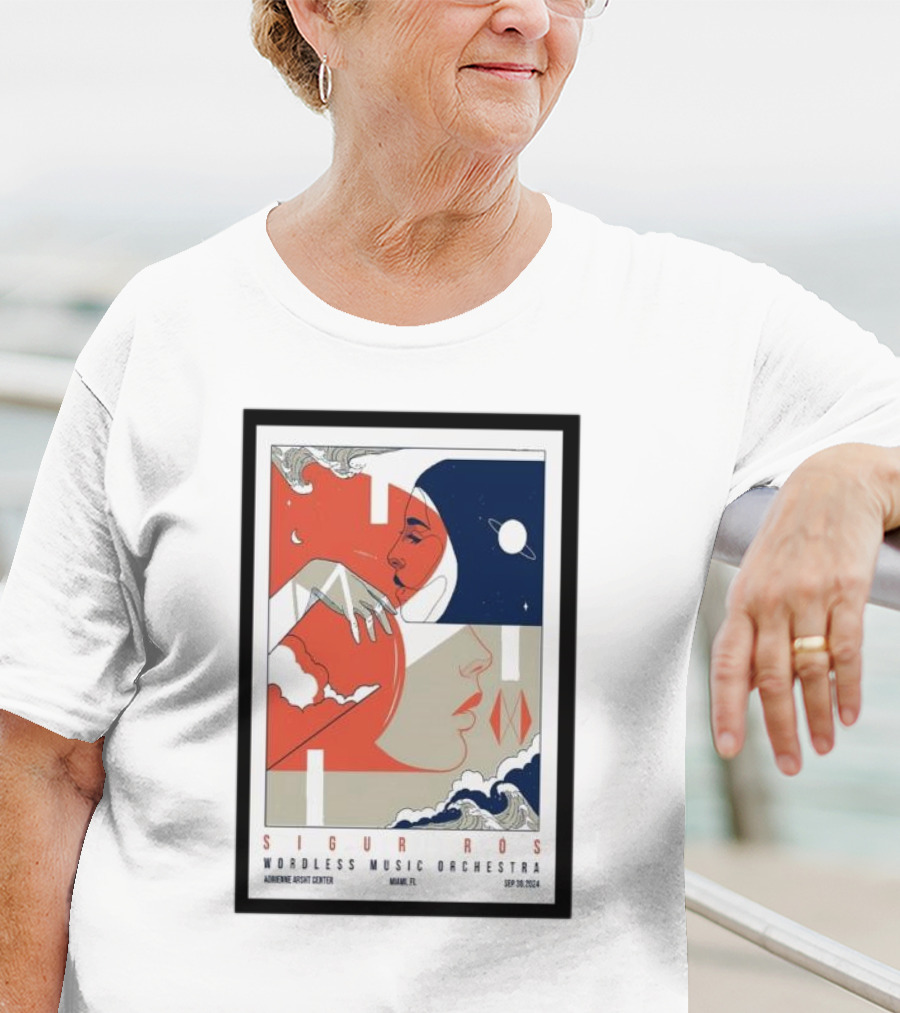 Sigur Ros Wordless Music Orchestra Adrienne Arsht Center Miami FL Sep 30 T-Shirt
