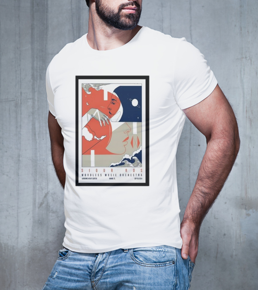 Sigur Ros Wordless Music Orchestra Adrienne Arsht Center Miami FL Sep 30 T-Shirt