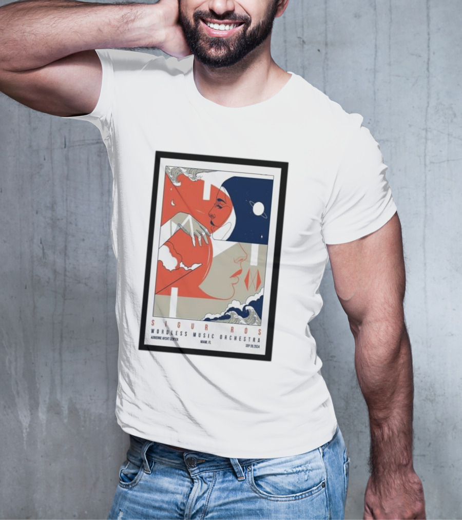 Sigur Ros Wordless Music Orchestra Adrienne Arsht Center Miami FL Sep 30 T-Shirt