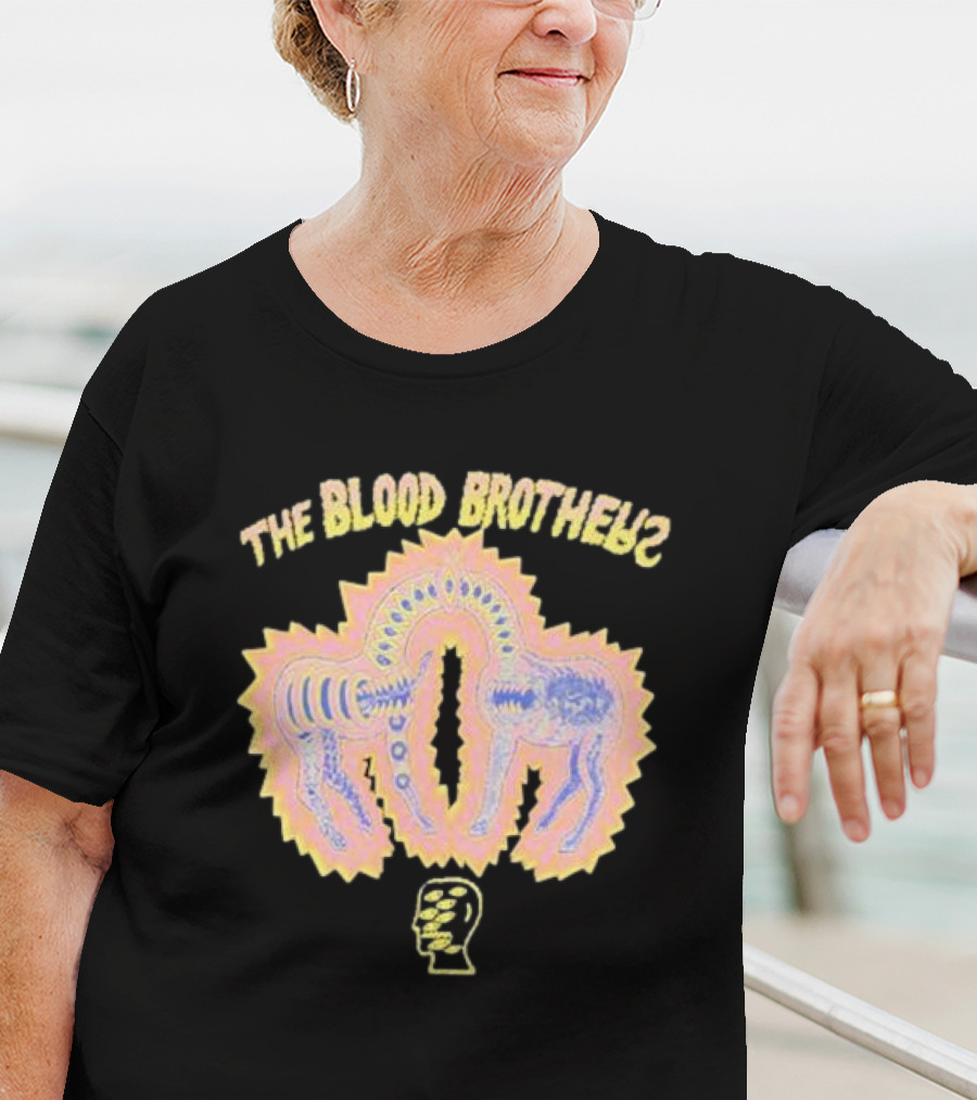 The Blood Brothers Brain Dead Collaboration Psychedelic T-Shirt