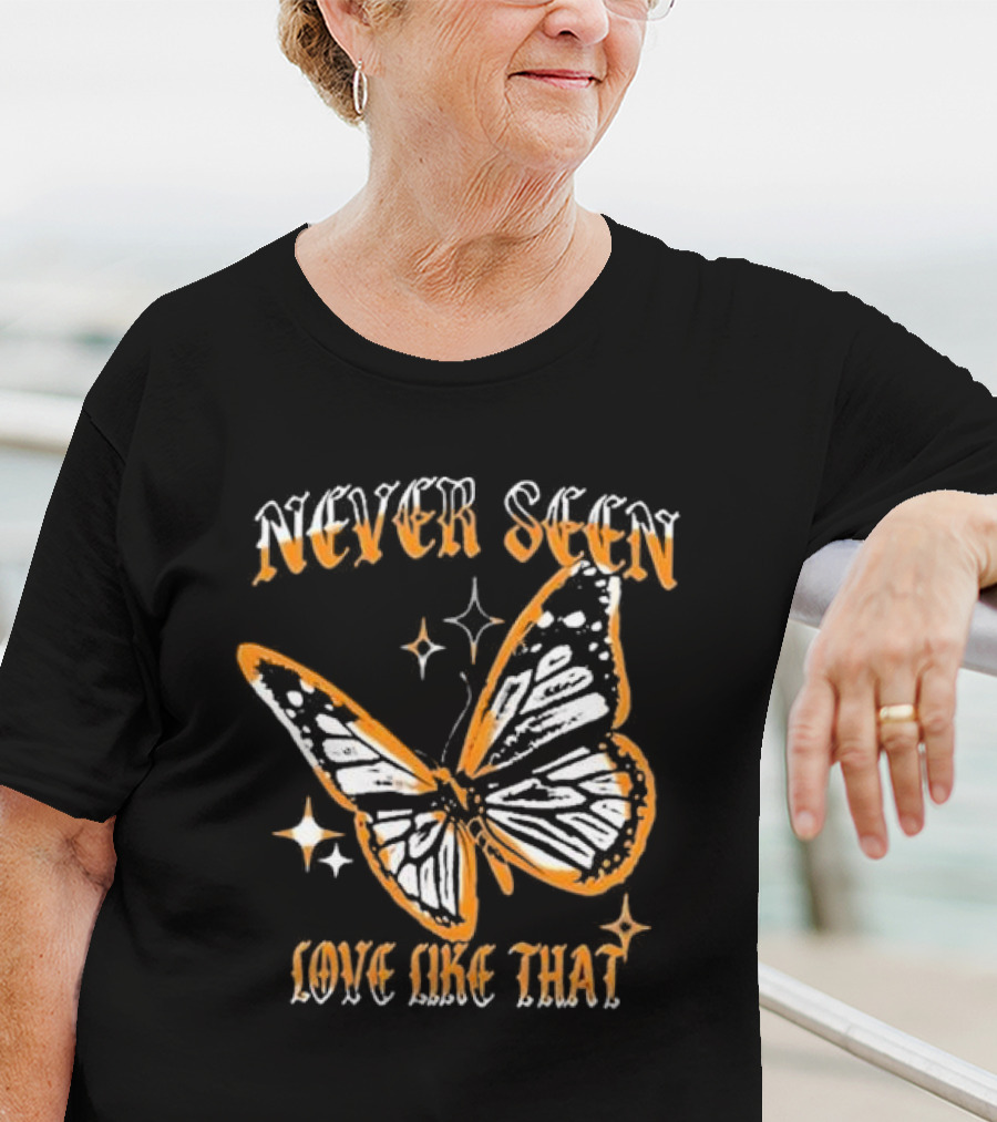 Jon Keith Never Seen Love Like That Butterfly T-Shirt