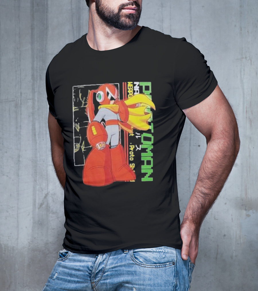 MegaMan Proto Man Robot Hero T-Shirt