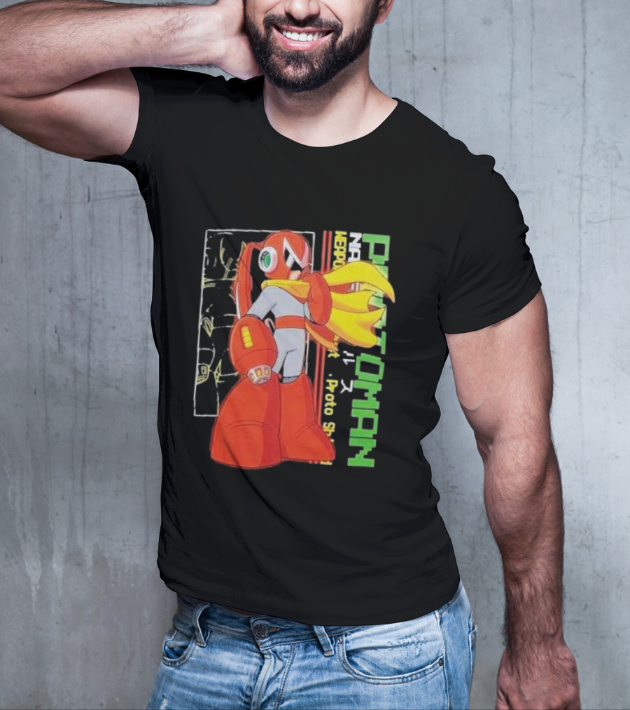 MegaMan Proto Man Robot Hero T-Shirt