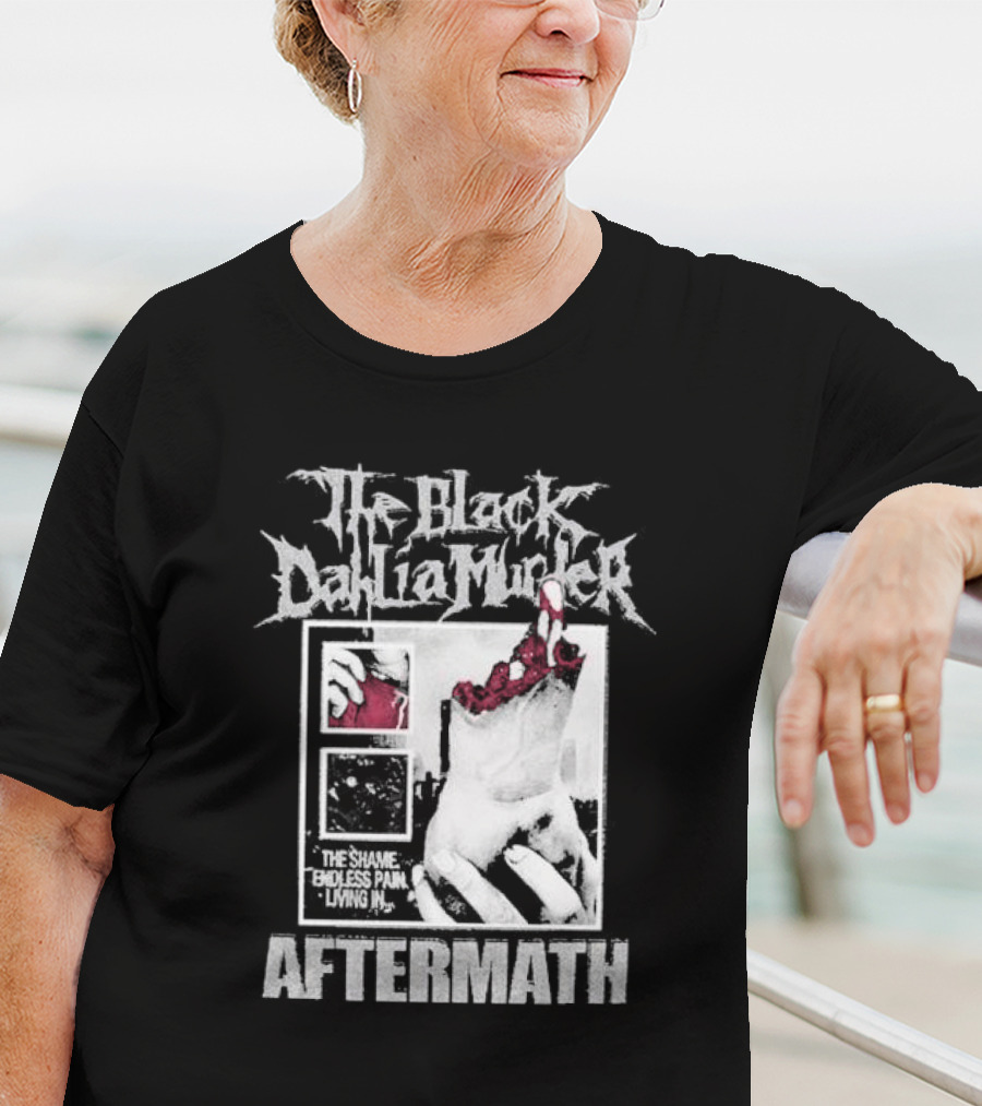 The Black Dahlia Murder The Shame Embless Pain Living In Aftermath T-Shirt