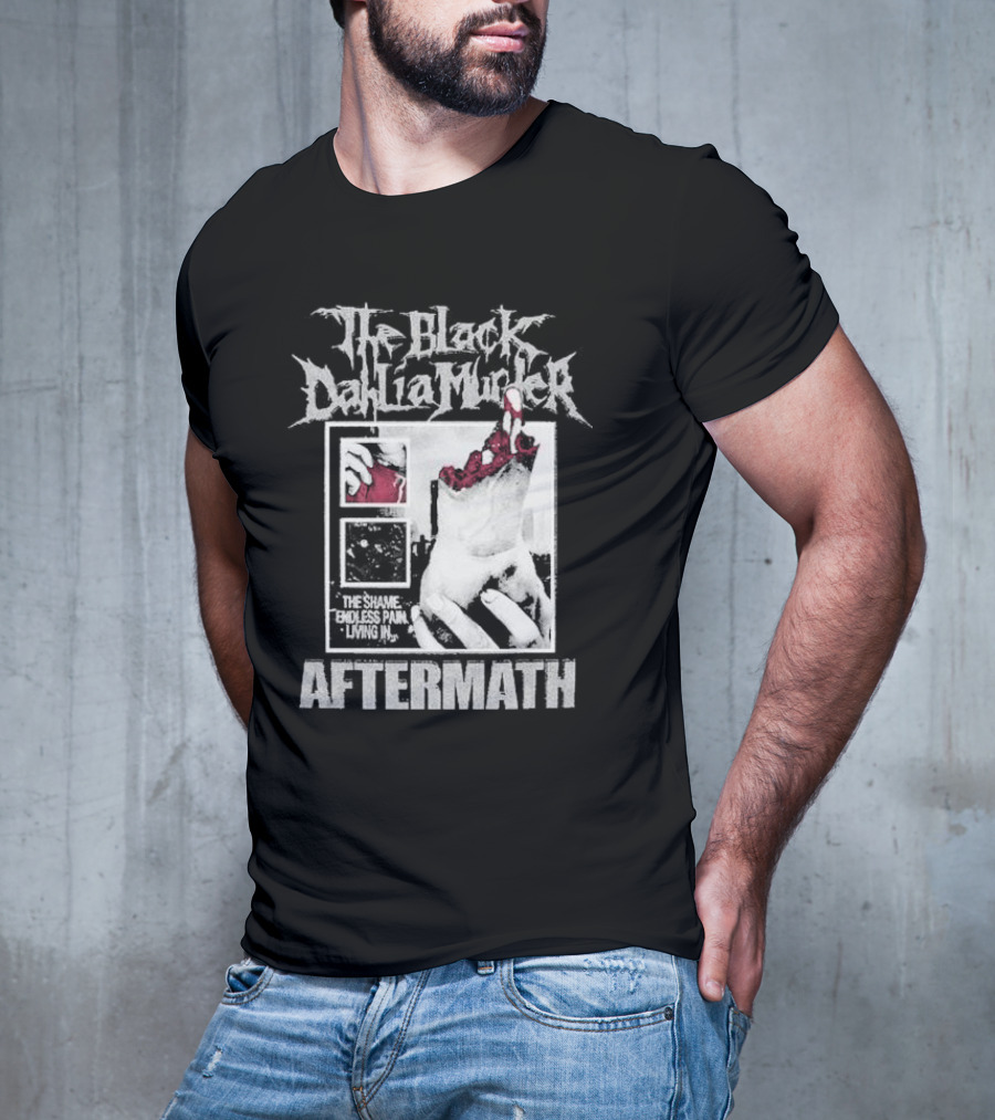 The Black Dahlia Murder The Shame Embless Pain Living In Aftermath T-Shirt