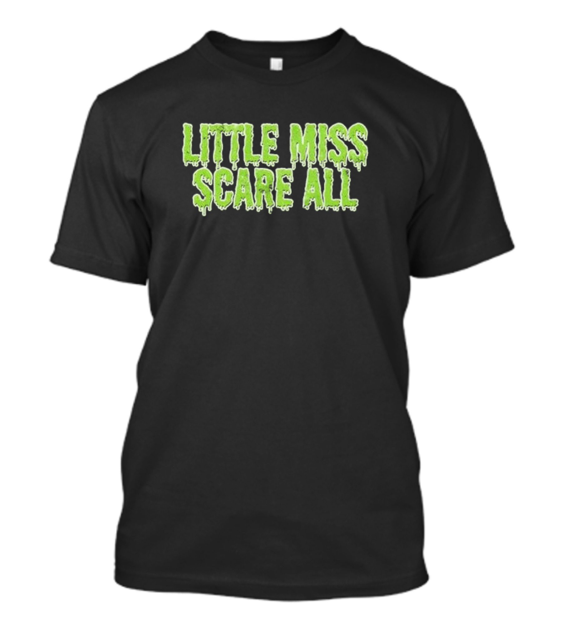 Type O Negative Little Miss Scare All Dripping Green Text T-Shirt