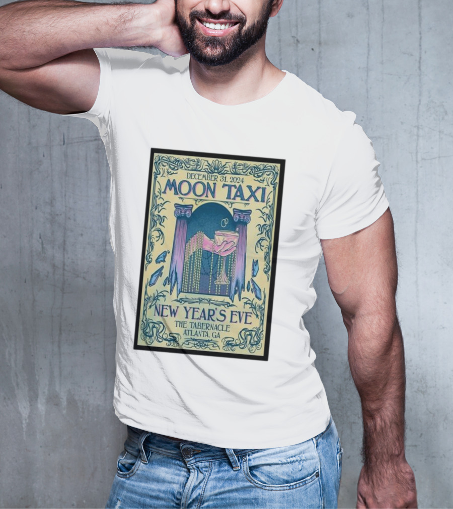 Moon Taxi New Year's Eve The Tabernacle Atlanta GA December 31 T-Shirt