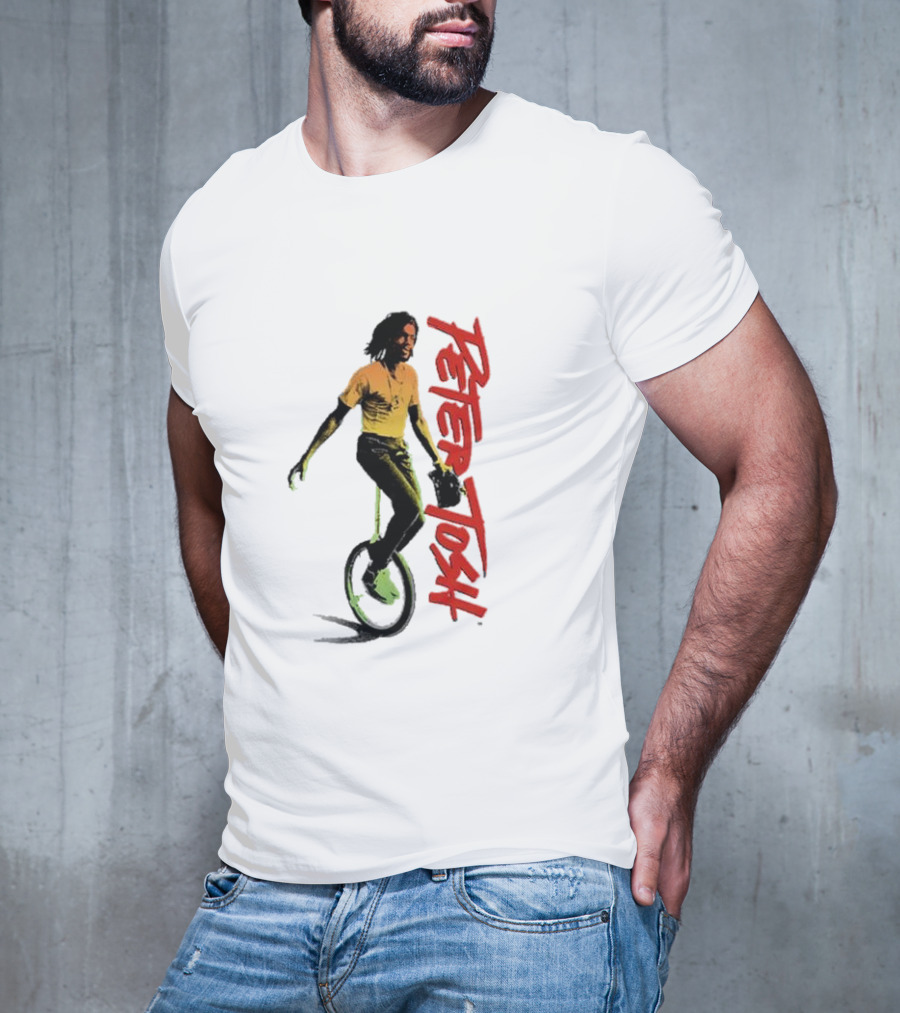 Peter Tosh Unicycle Ride Musician T-Shirt