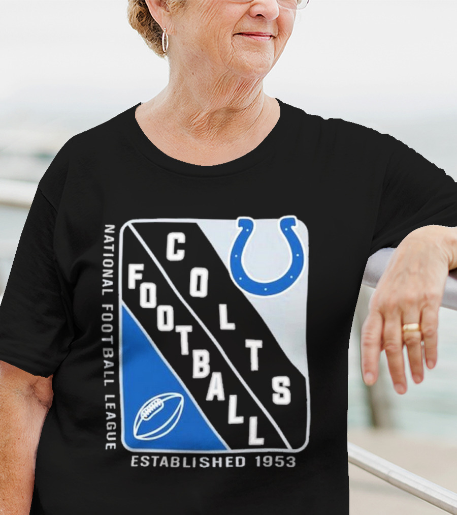 NATIONAL FOOTBALL LEAGUE COLTS FOOTBALL ESTABLISHED 1953 T-Shirt