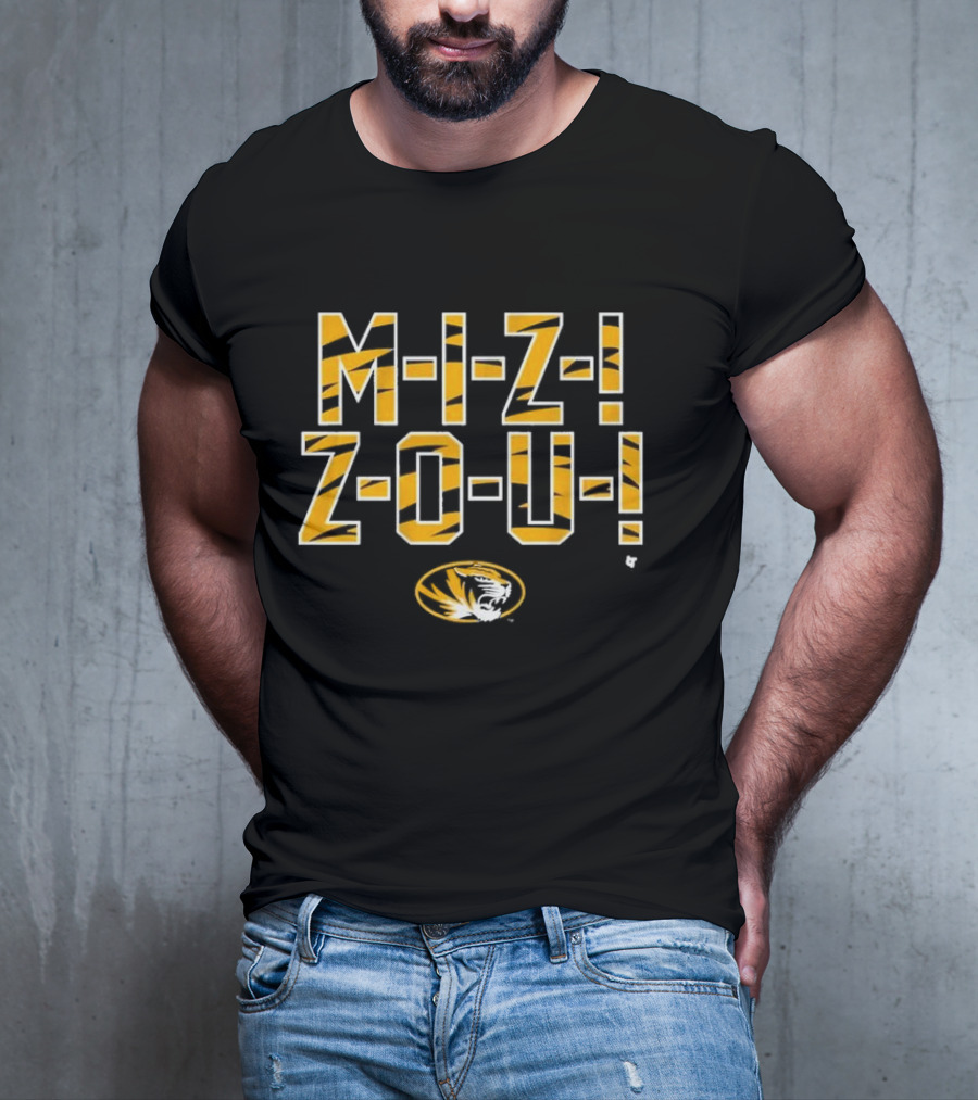 Mizzou Tigers Chant M-I-Z Z-O-U T-Shirt