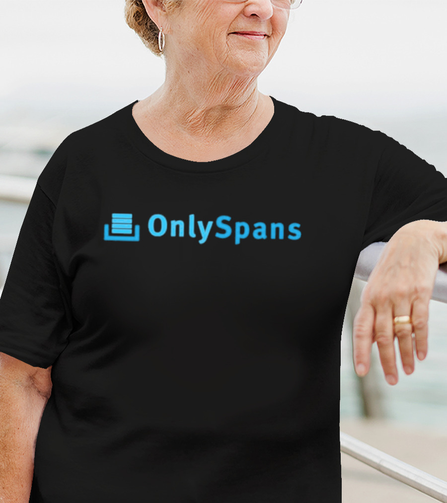 OnlySpans Text T-Shirt