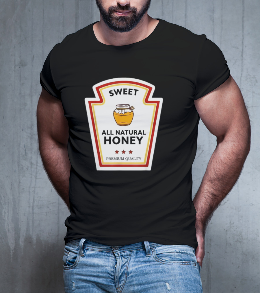 Sweet All Natural Honey Condiment Group Costume T-Shirt
