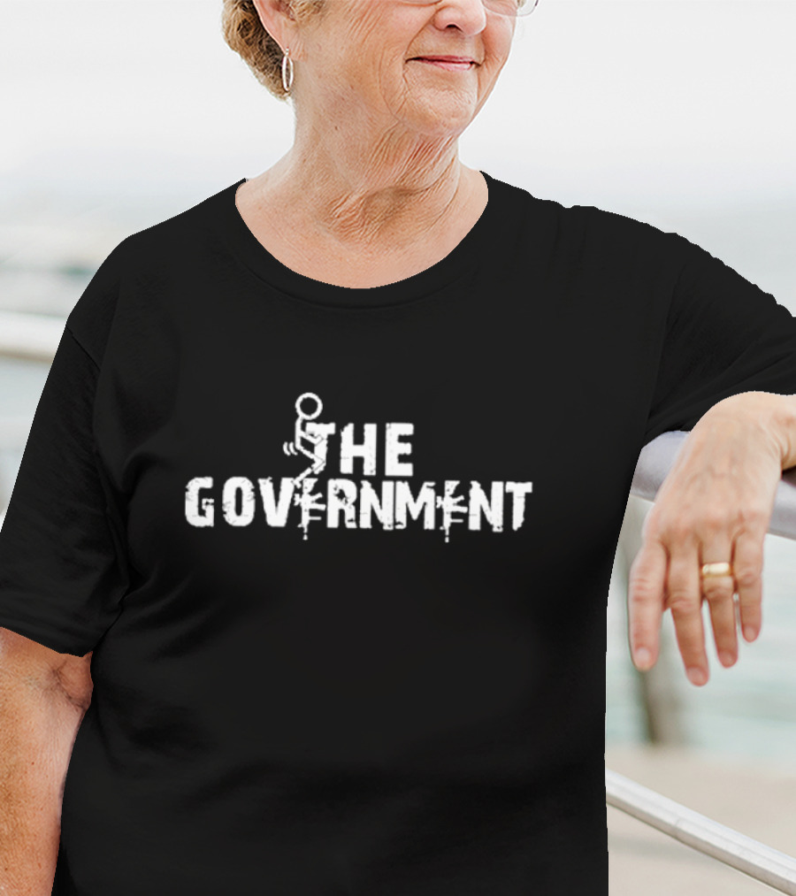 United First Apparel Premium The Government Stick Figure T-Shirt