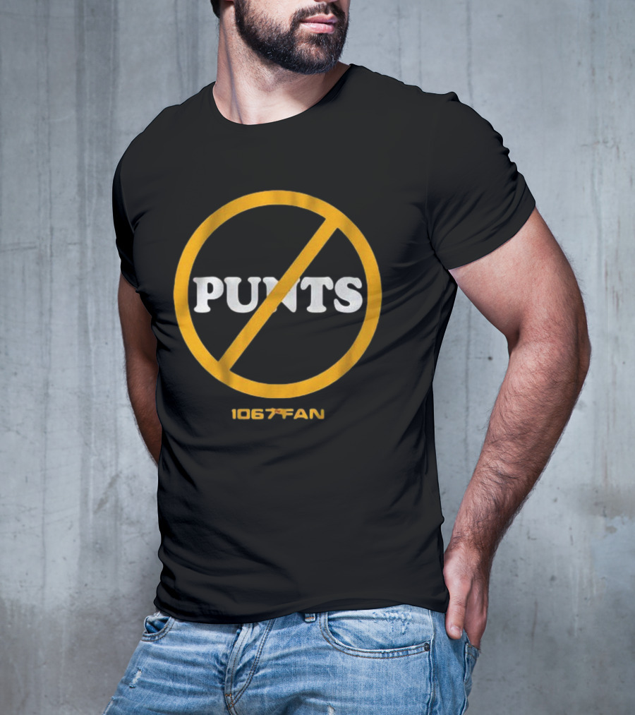 Washington Football 106.7 Fan No Punts T-Shirt