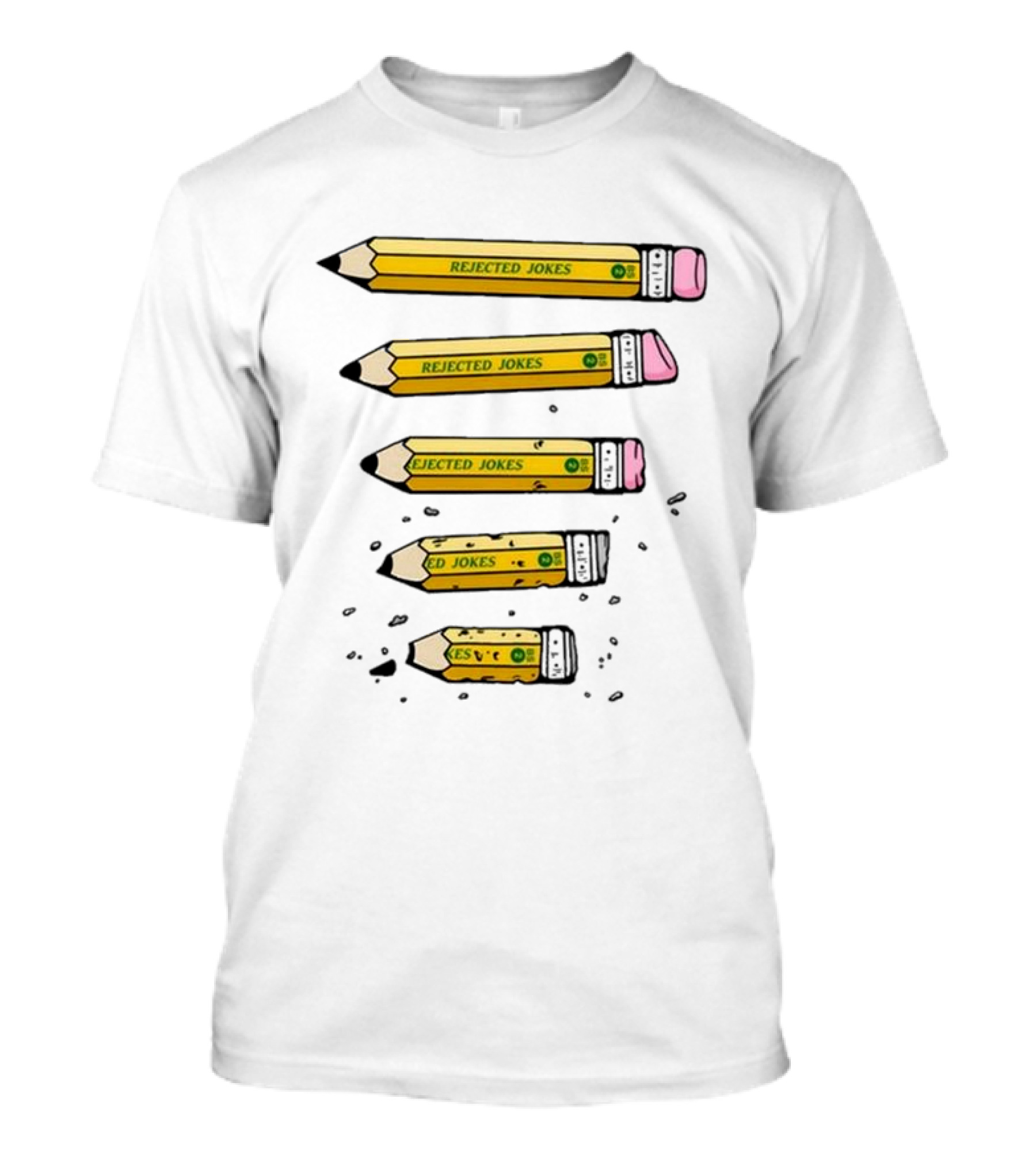 Rejected Jokes Pencil Series Ben Schwartz T-Shirt