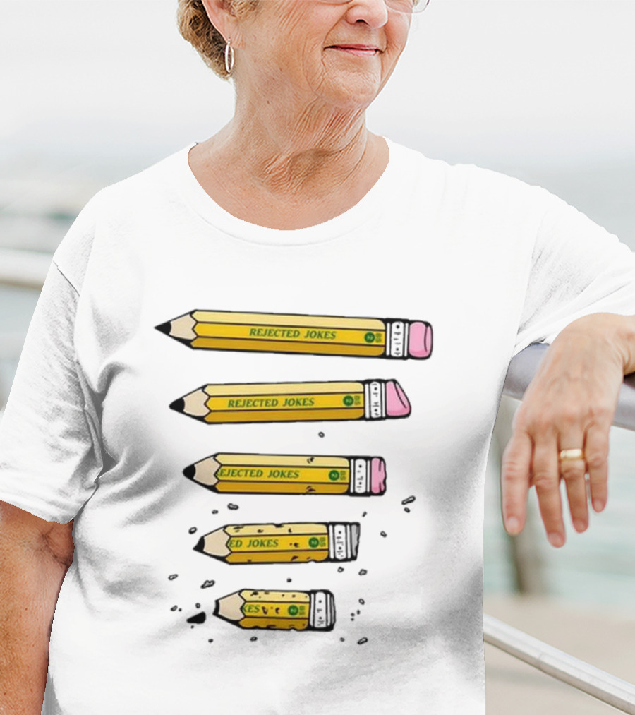 Rejected Jokes Pencil Series Ben Schwartz T-Shirt