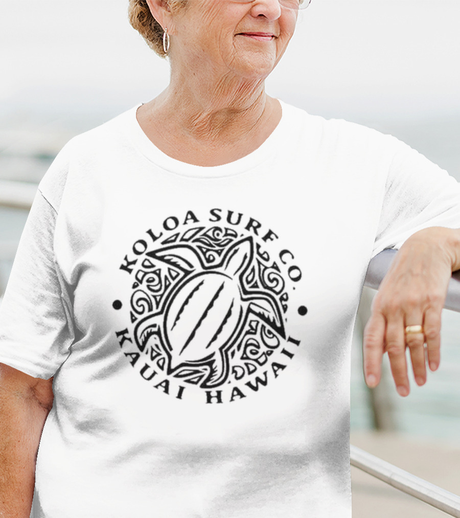 Koloa Surf Co Kauai Hawaii Turtle T-Shirt