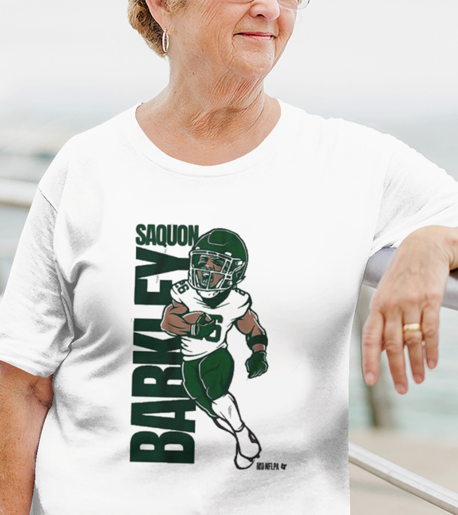 Saquon Barkley NFLPA Superhero Star T-Shirt