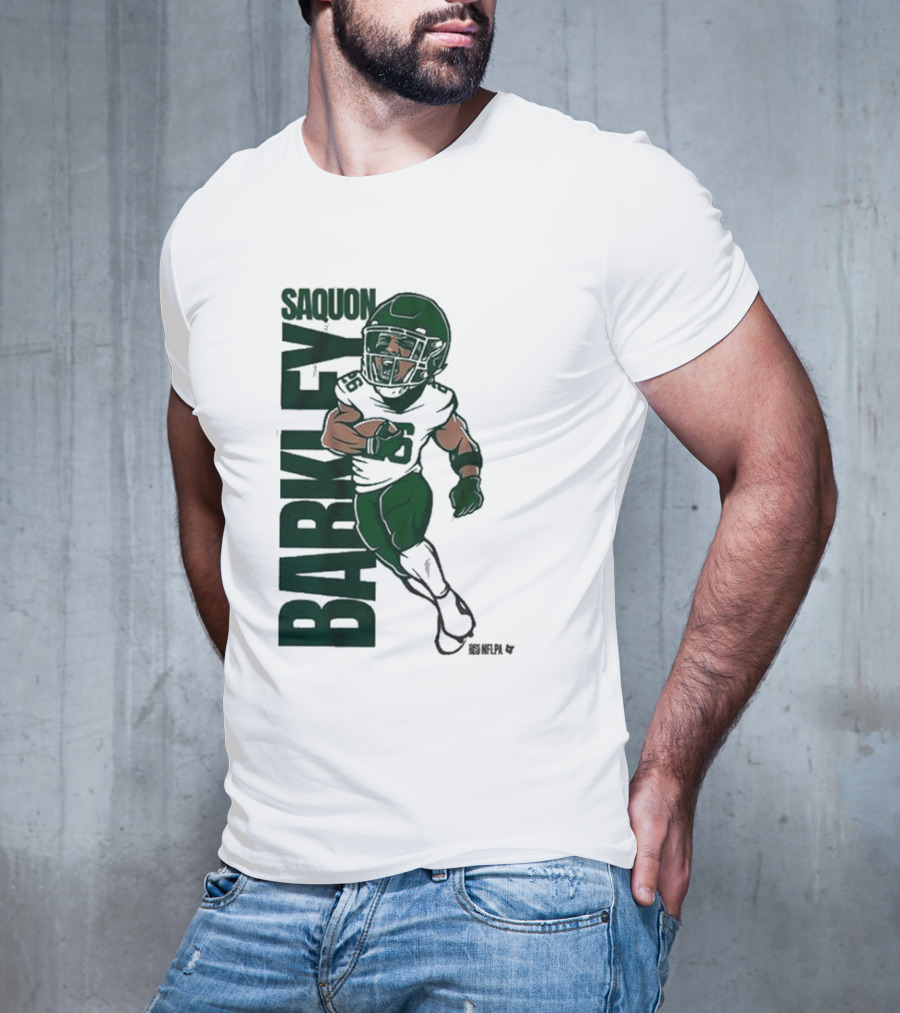 Saquon Barkley NFLPA Superhero Star T-Shirt